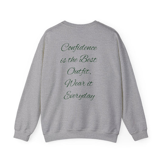 Inspirational Confidence Crewneck Sweatshirt - Everyday Motivation