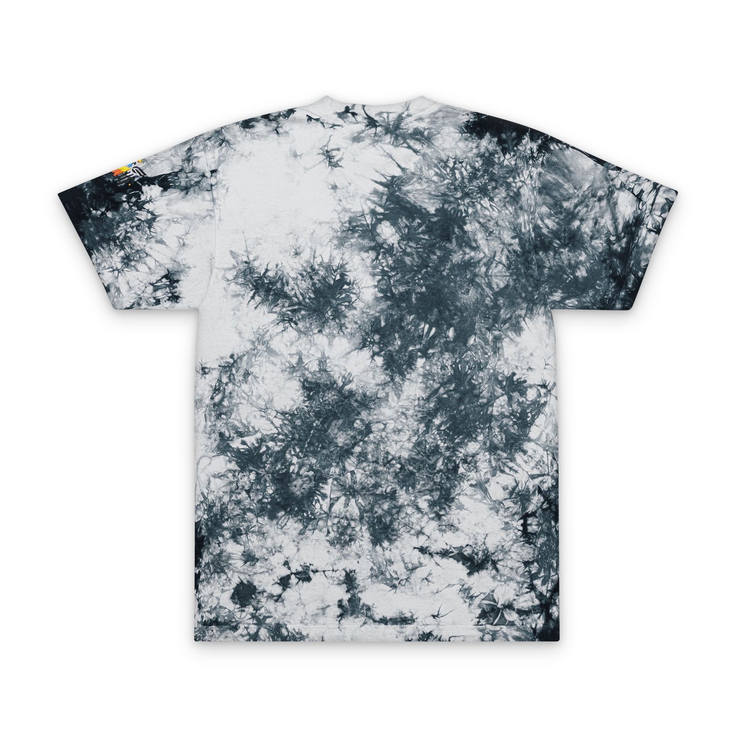 Vibrant Oversized Tie-Dye T-Shirt with Embroidery - Perfect for Festivals and Casual Wear